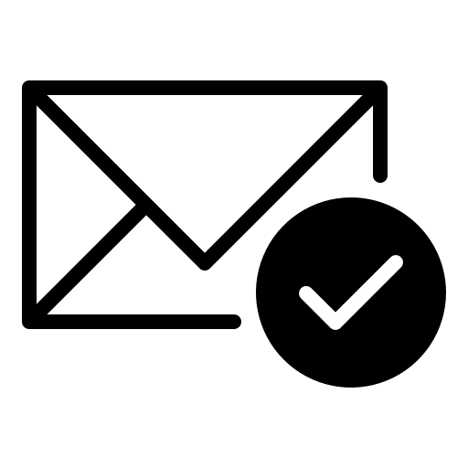A certificate icon